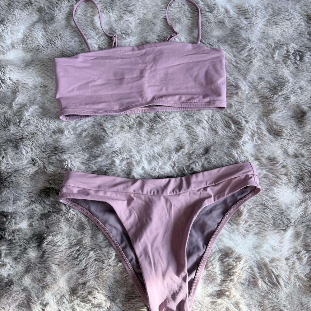 Jolyn Clothing Lavender Bikini Set
